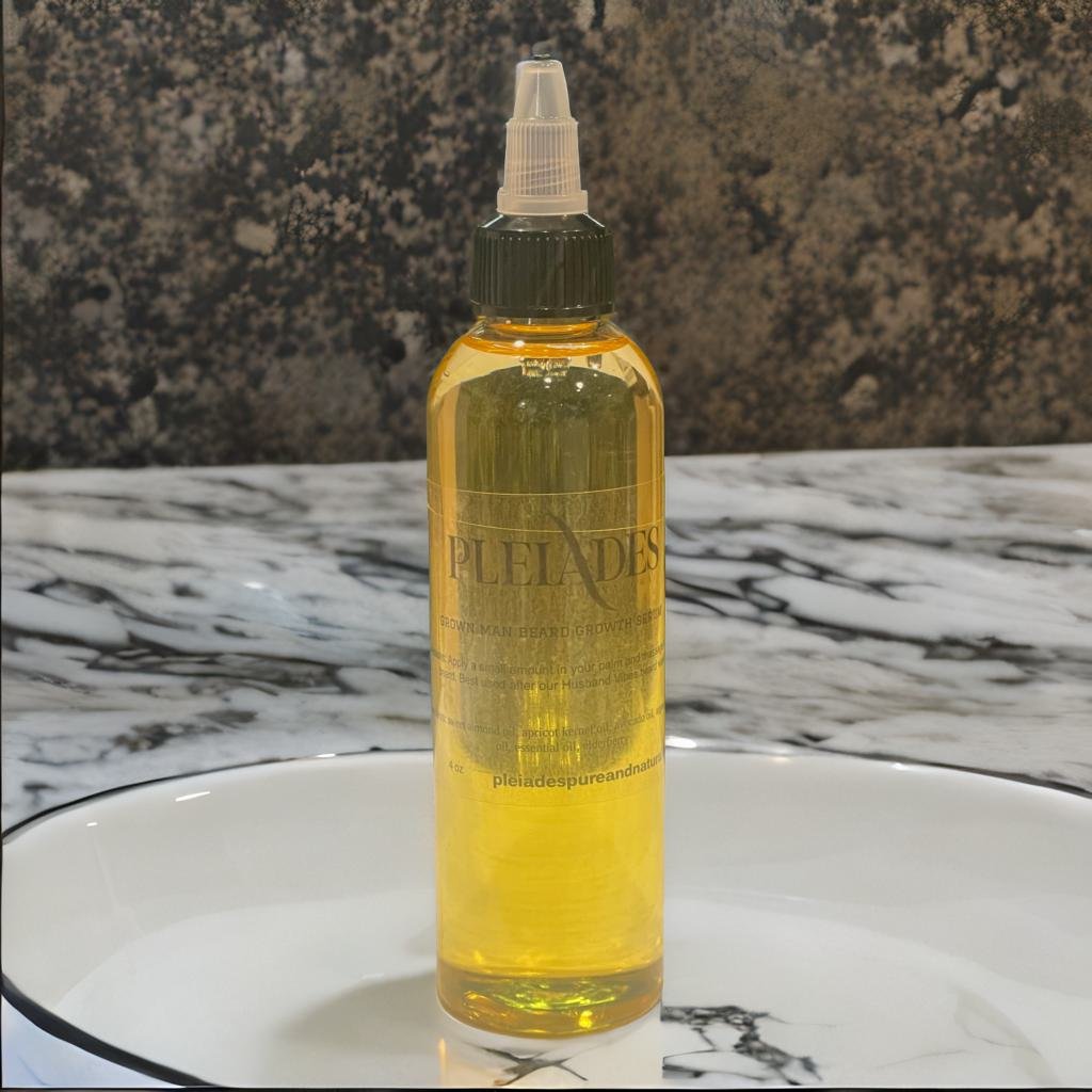 Grown Man Beard Growth Oil