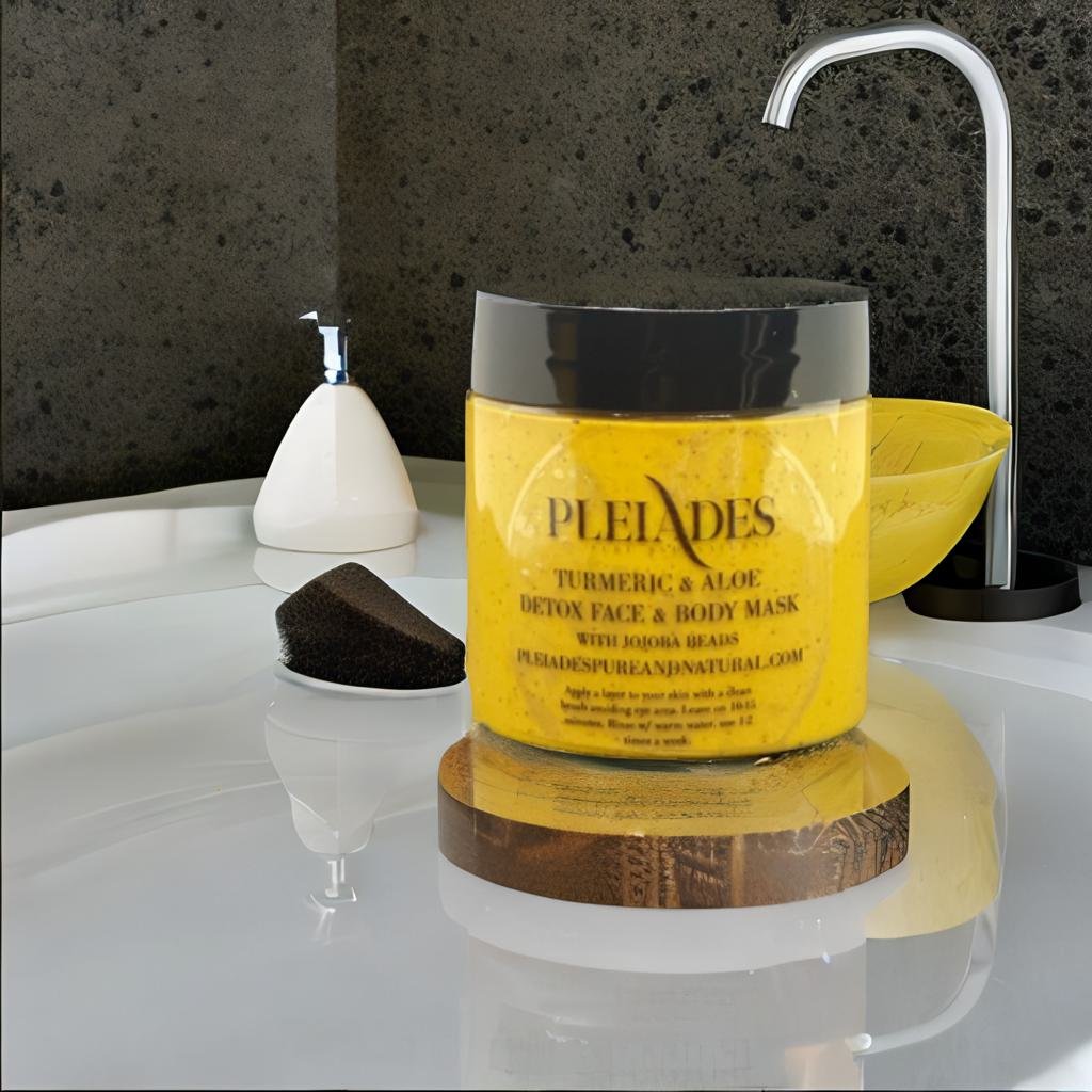 Pleiades Turmeric & Aloe Face & Body Mask